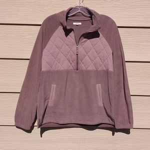 Maurices half zip hoodie, pullover, purple, size M, good condition, gorpcore